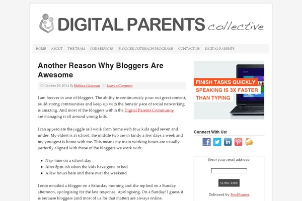 digitalparentscollective.com.au site used Twenty Twenty-Three