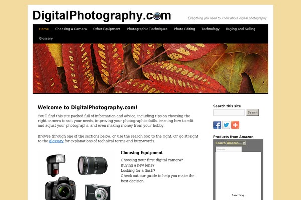 digitalphotography.com site used Twentyten-modified