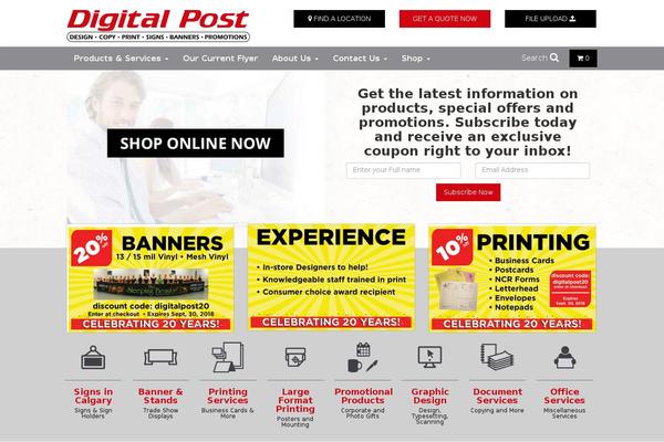 digitalpost.ca site used Digipost-child