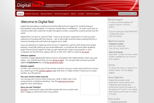 digitalred.com site used Dr