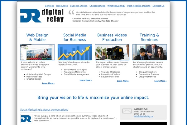 digitalrelay.ca site used Digitalrelay