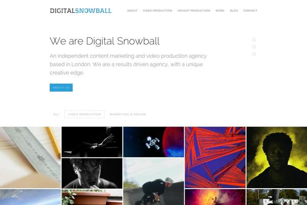digitalsnowball.com site used GridStack