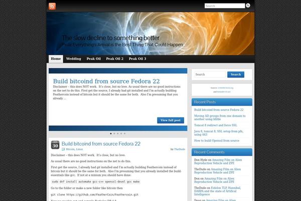 Graphene theme site design template sample