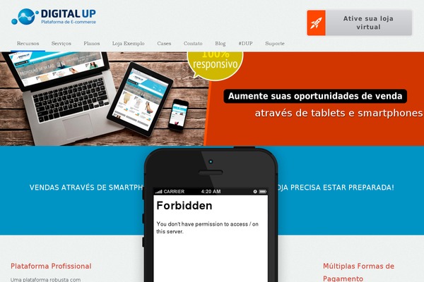 digitalup.com.br site used Appdev