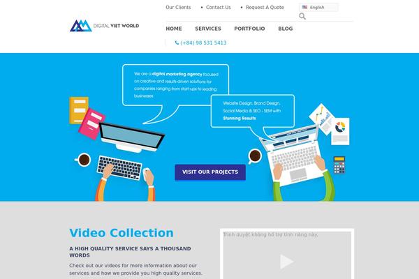 digitalvietworld.com site used Cty