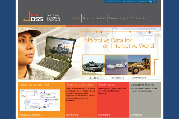 Dss theme site design template sample