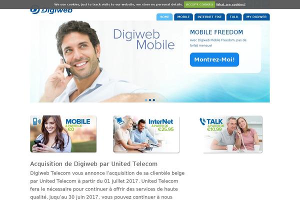 digiwebtelecom.be site used Digiweb