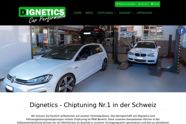 dignetics.ch site used Dignetics