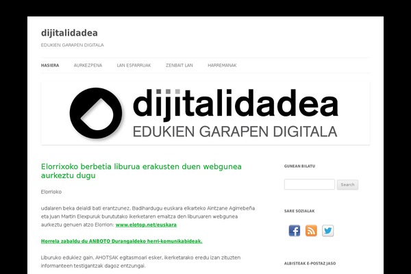 Twenty Twelve theme site design template sample