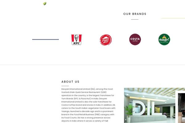 dil-rjcorp.com site used Devyani