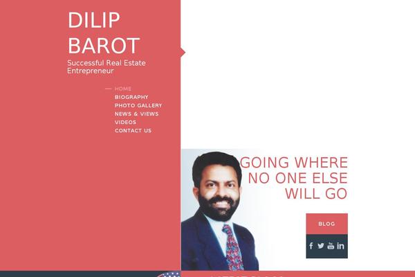 dilipbarot.com site used Dilip-barot