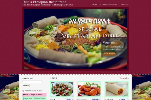 dillasethiopianrestaurant.com site used Restorante