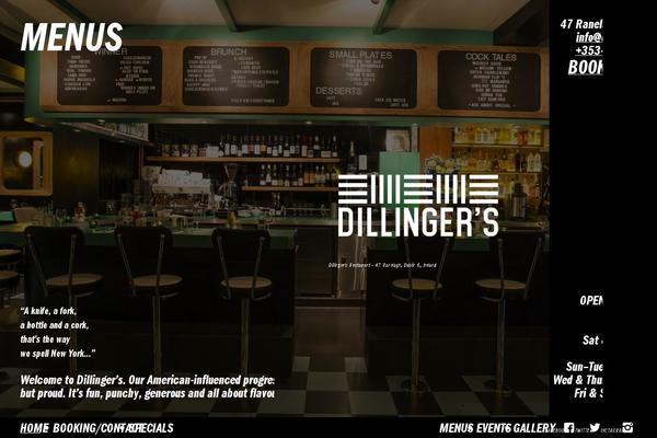 dillingers.ie site used Sitethemenew