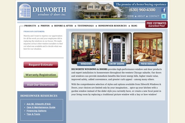 dilworth.com site used Dilworth