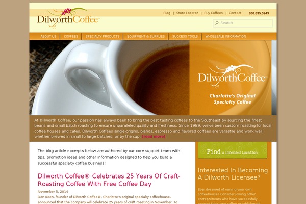 dilworthcoffee.com site used Dwc_theme
