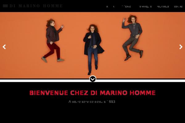 dimarinohomme.ch site used Theme_depart_wordpress