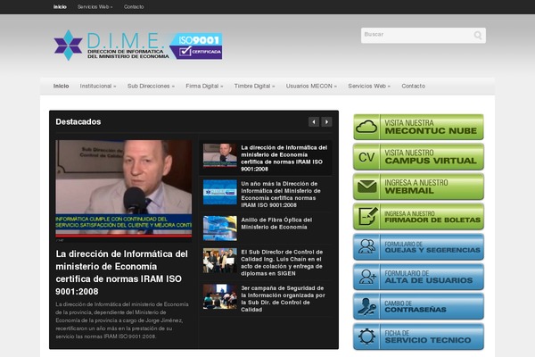 dime.gov.ar site used Litepress