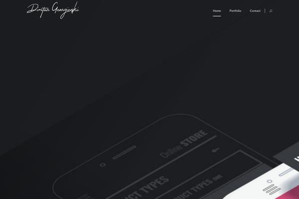 Rigel theme site design template sample