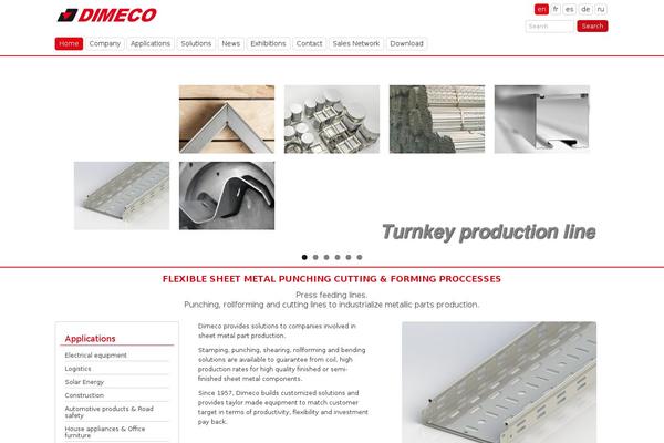 dimeco WordPress theme, websites list used dimeco theme dimeco theme websites examples
