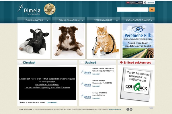 dimela.ee site used Dimela