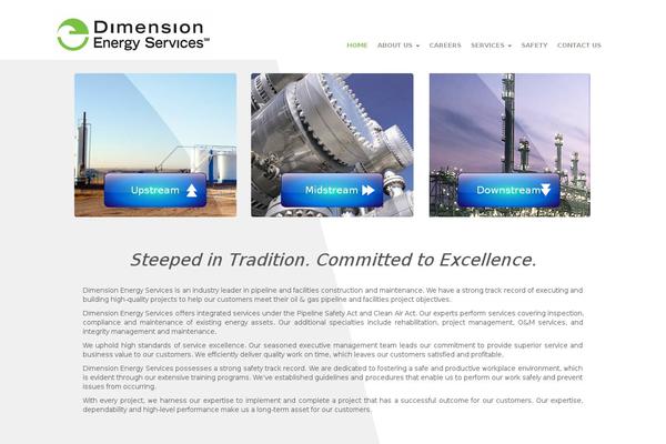 dimensionenergyservices.com site used Des