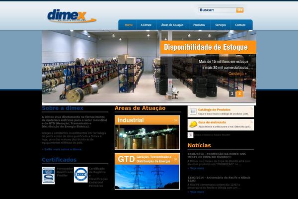 dimex theme websites examples