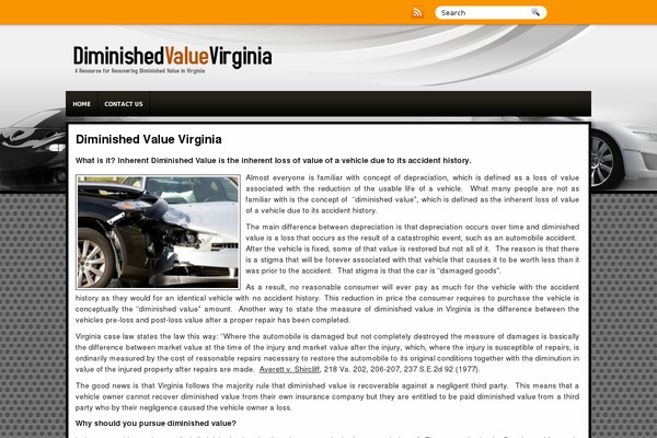 diminishedvaluevirginia.com site used Autonews