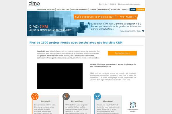 dimo-crm.fr site used Dimo