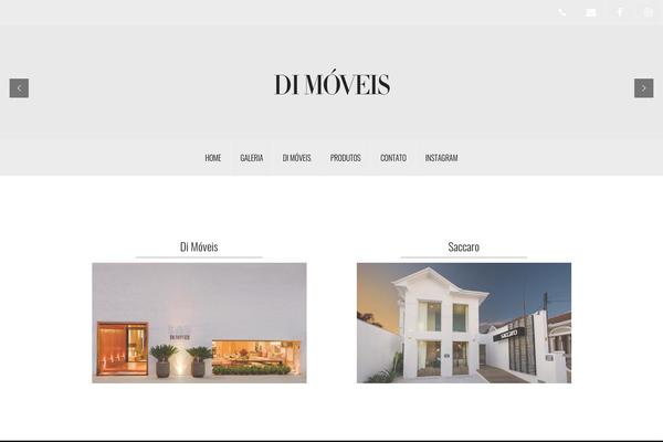 Oria theme site design template sample