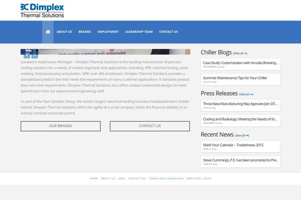 The7 theme site design template sample