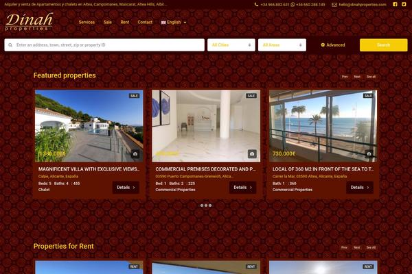dinahproperties.com site used Dinah