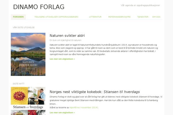 dinamoforlag.no site used Dinamoforlag