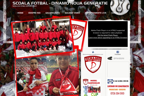 dinamonouageneratie.ro site used Fotbal