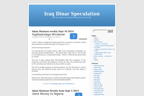 Default theme site design template sample