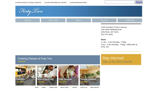 dineatfortytwo.com site used Fortytwo