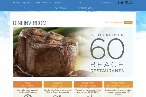 dineinvb.com site used Vbra