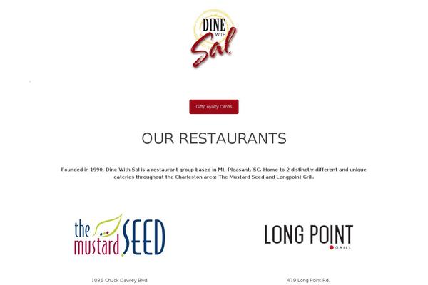 dinewithsal.com site used Lifestyle
