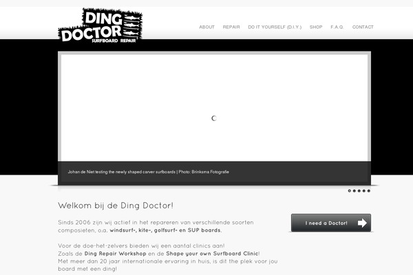 dingdoctor.nl site used Cleancut