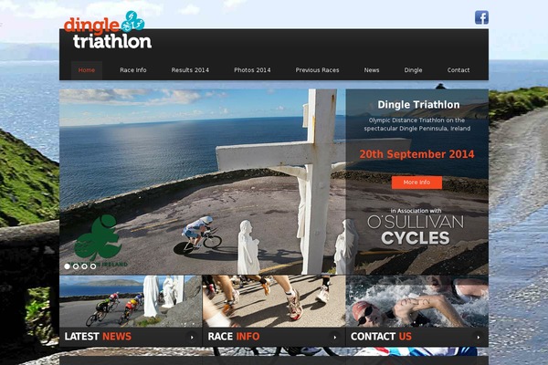 dingletriathlon.ie site used Dingletriathlon