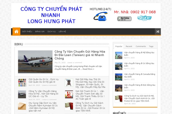 Sahifa theme site design template sample