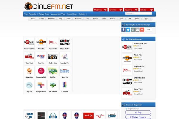dinlefm.net site used Dinlefm