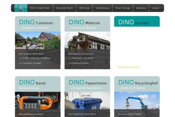 dino theme websites examples