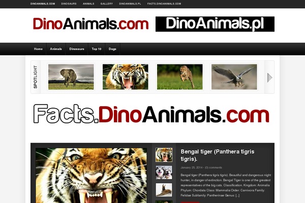 dinoanimals.com site used Dinoanimals