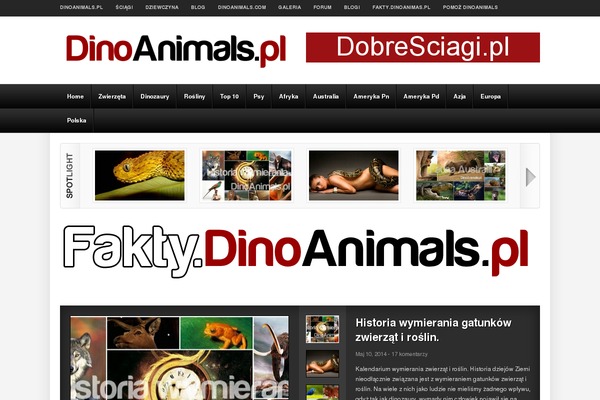 dinoanimals.pl site used Dinoanimals