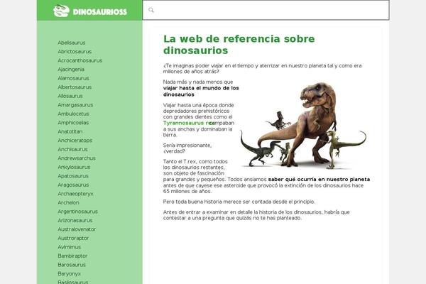 dinosaurioss.com site used Blognetwork