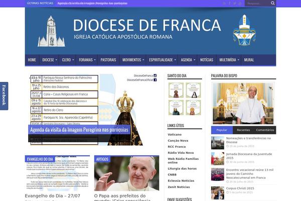 diocesefranca.org.br site used Jarida