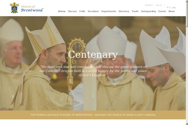dioceseofbrentwood.net site used Brentwood-diocese