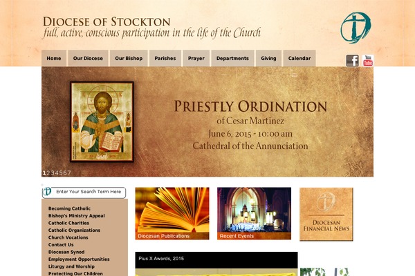 dioceseofstockton.org site used Wordsmith Anvil