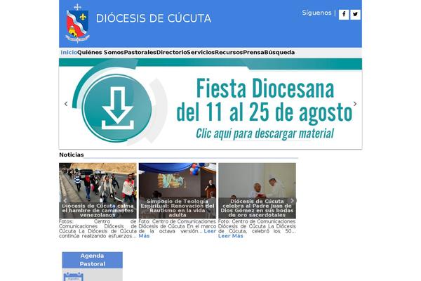 diocesisdecucuta.com site used Trade Line