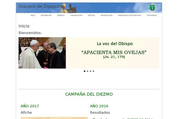 diocesisdezipaquira.org site used Prevalent